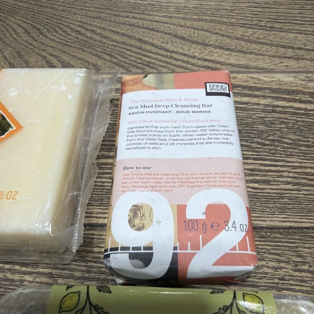 Assorted bar soap